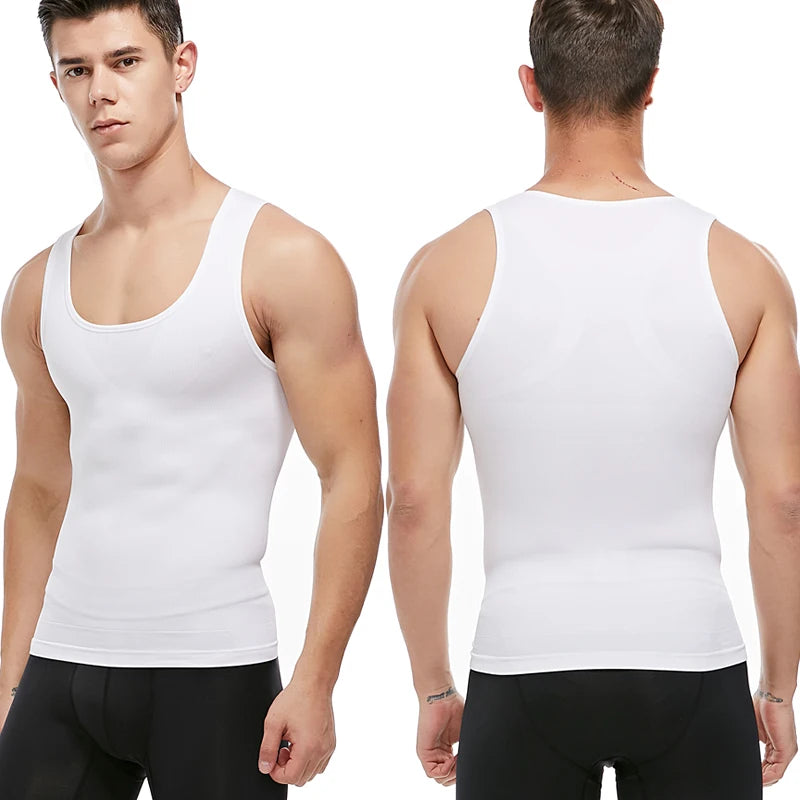 Men's Slimming Waist Trainer & Body Shaper – Belly Control, Posture Corrective Vest, Shapewear Cores t for a Toned Look