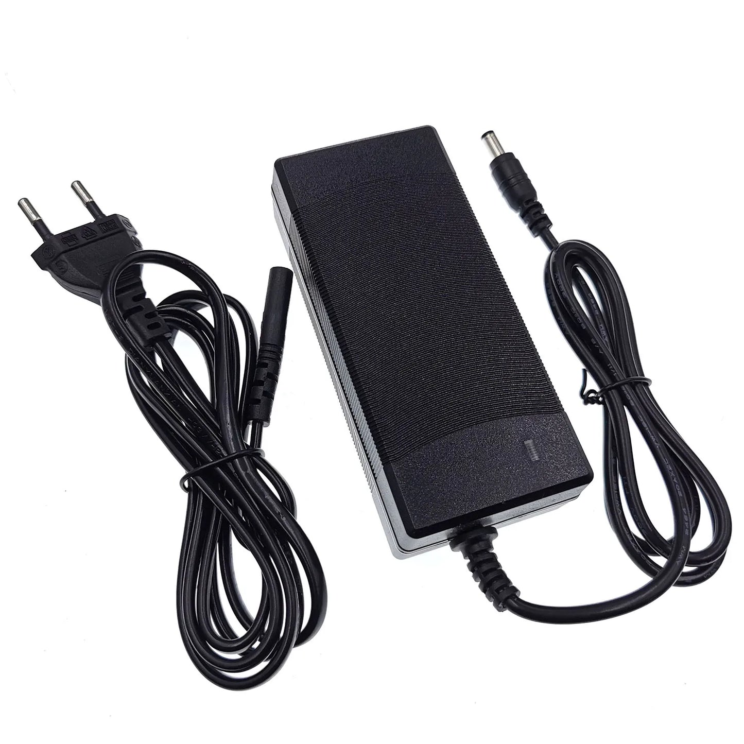 36V 2A charger, 42V output, 100-240 VAC input, for lithium batteries.