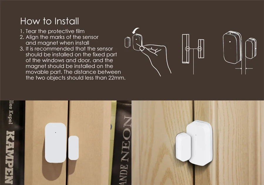 Door Window Sensor for Xiaomi – Mi Home & HomeKit Compatible