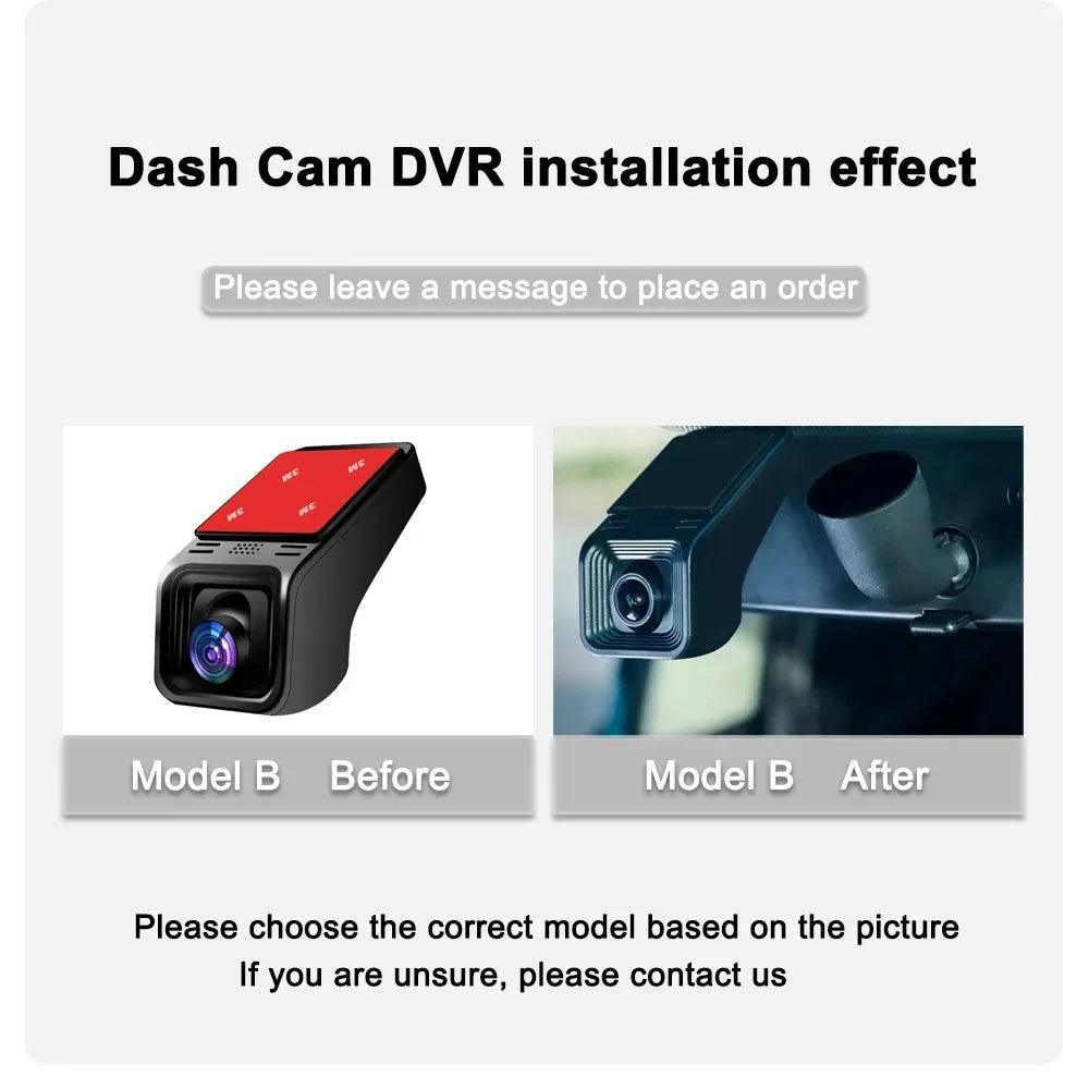 Ultra HD 4K WiFi Car Dash Cam – 2K/1080P Video Recorder with 24-Hour Parking Monitor & App Control