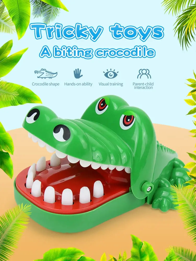 Snap & Laugh Alligator Game – Fun Finger Biting Toy for Kids