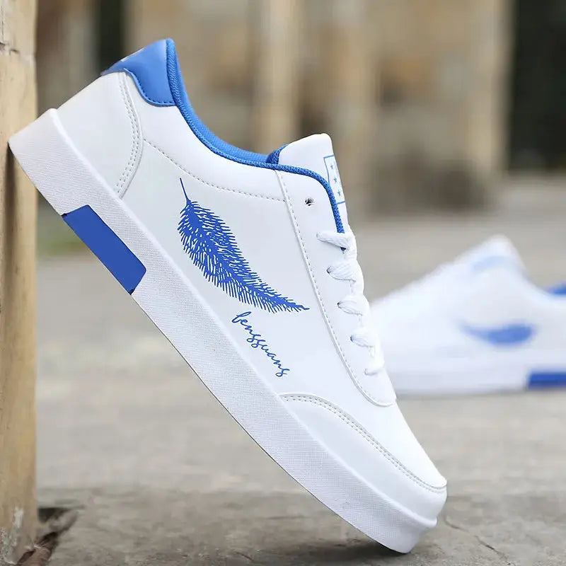 Breathable PU Leather Sneakers