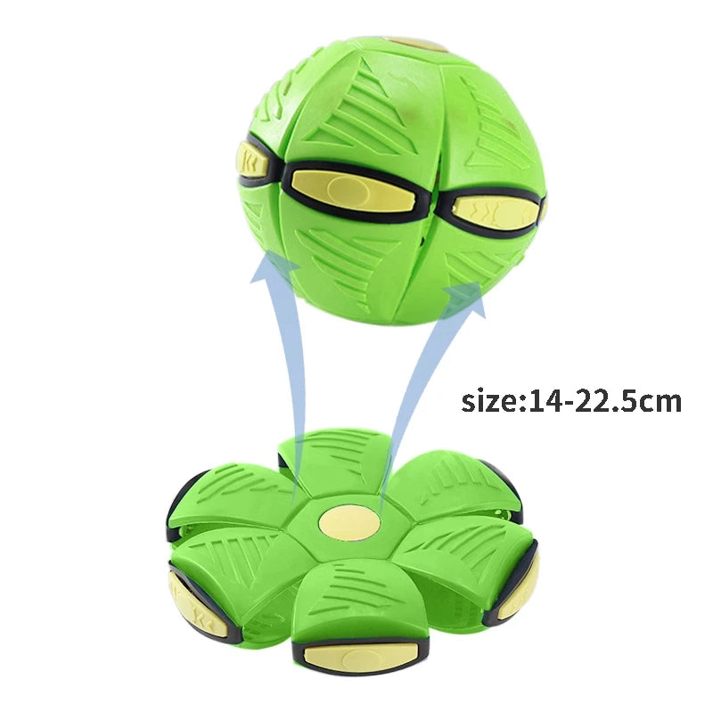 Futuristic Saucer Ball Toy – Interactive Flying Disc for Dogs