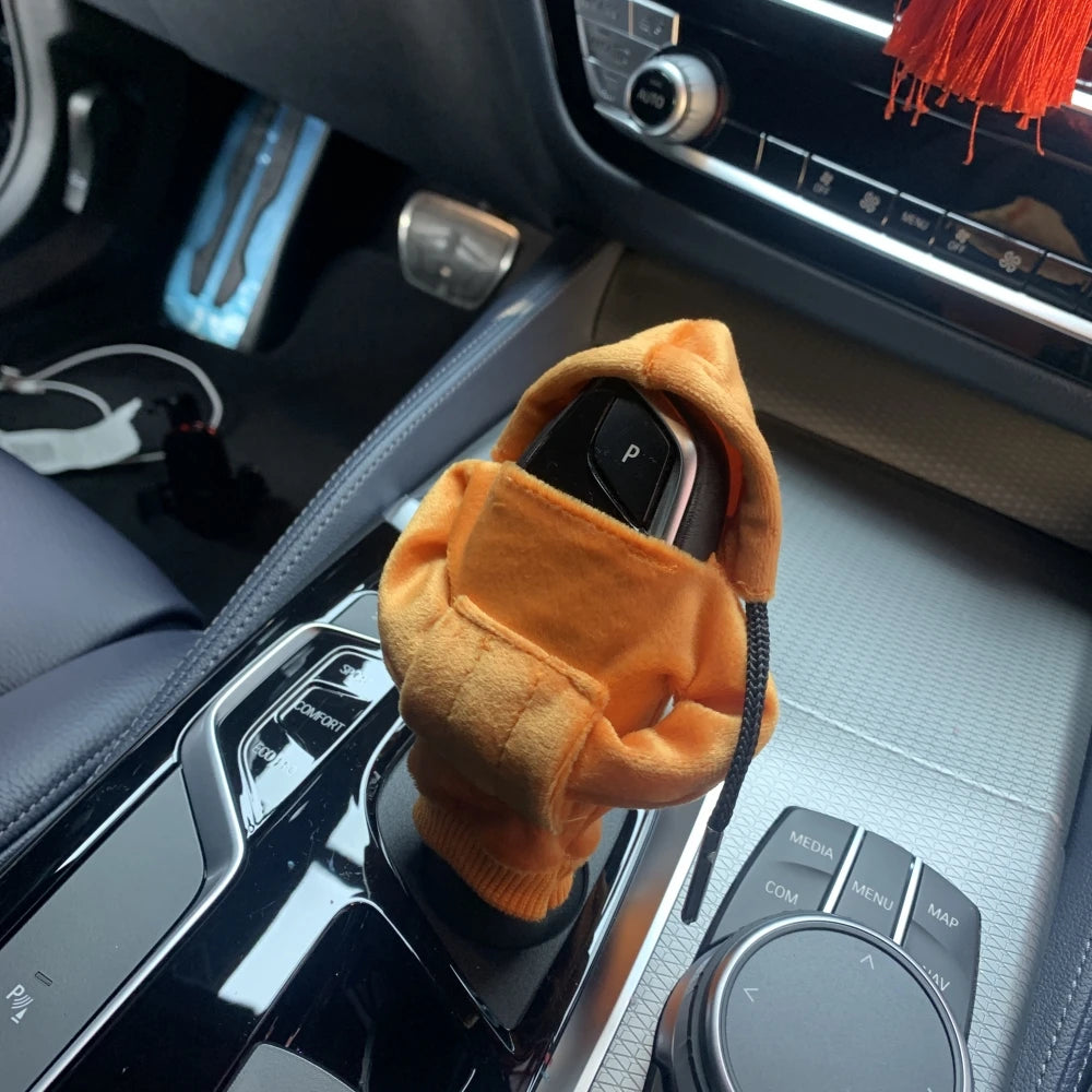 Universal Gear Shift Knob Sleeve – Stylish Car Interior Accessory for Manual & Automatic Vehicles