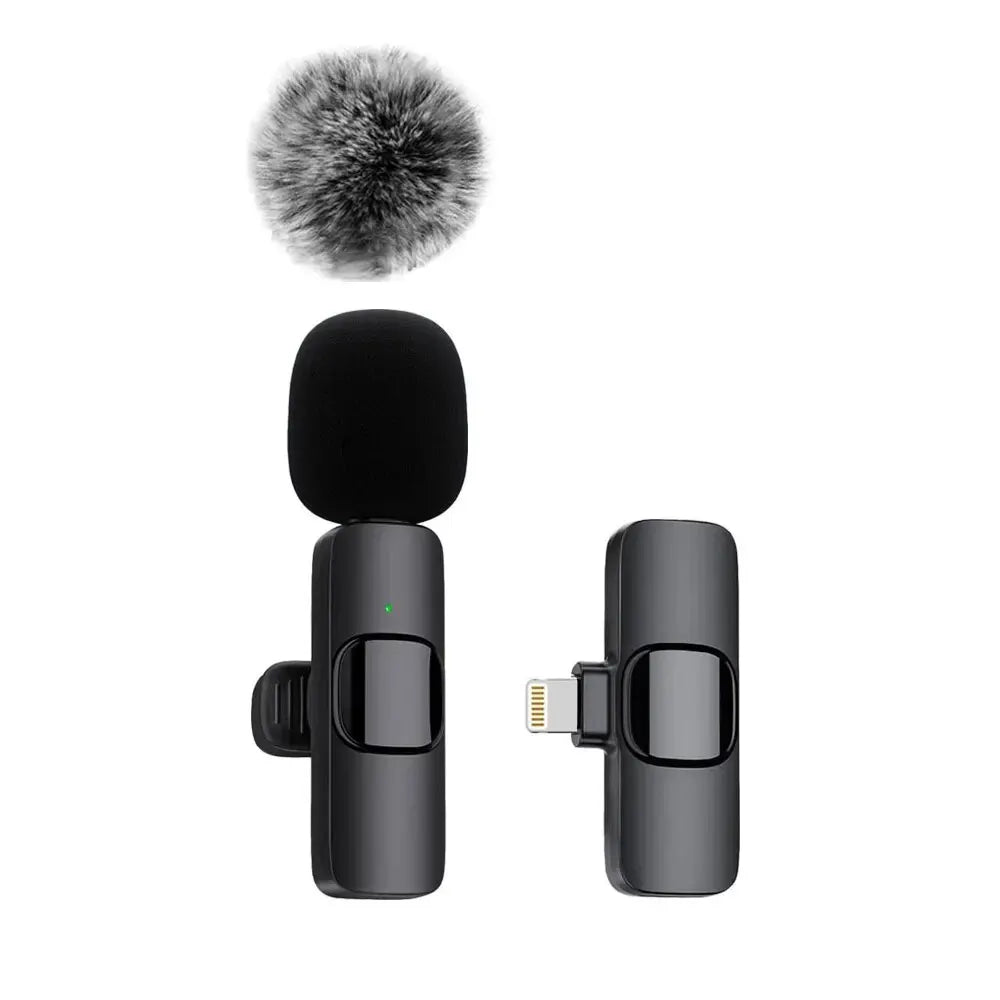 ClipMate Wireless Mini Lavalier Microphone – Audio & Video Recording Mic for Smartphones, Laptops, and Gaming