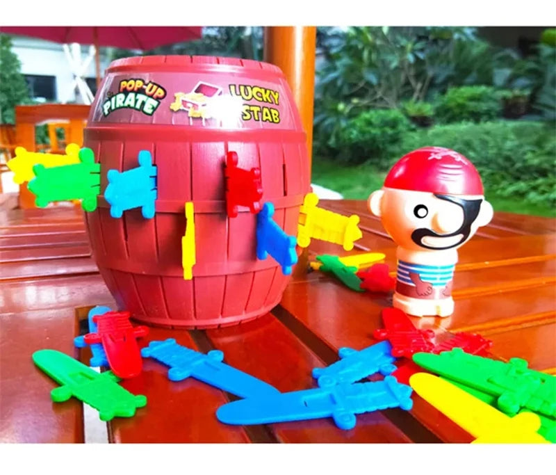 Jumping Pirate Adventure – Parent-Child Interactive Barrel Game