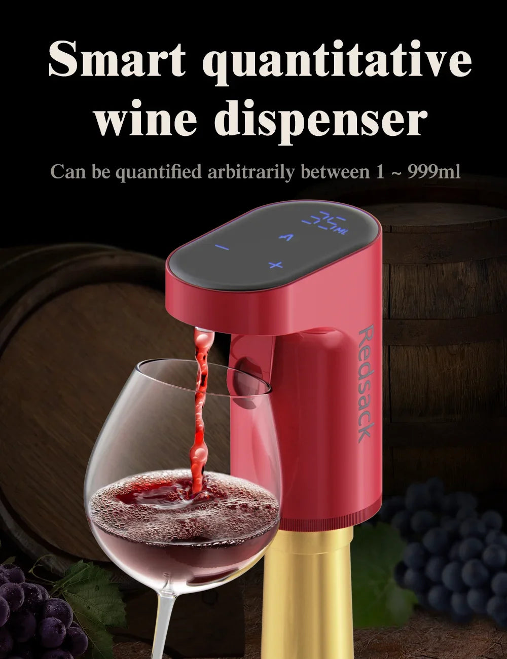 Hands-Free Electric Beverage Dispenser