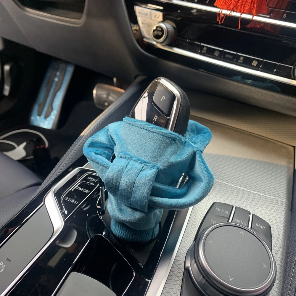 Universal Gear Shift Knob Sleeve – Stylish Car Interior Accessory for Manual & Automatic Vehicles