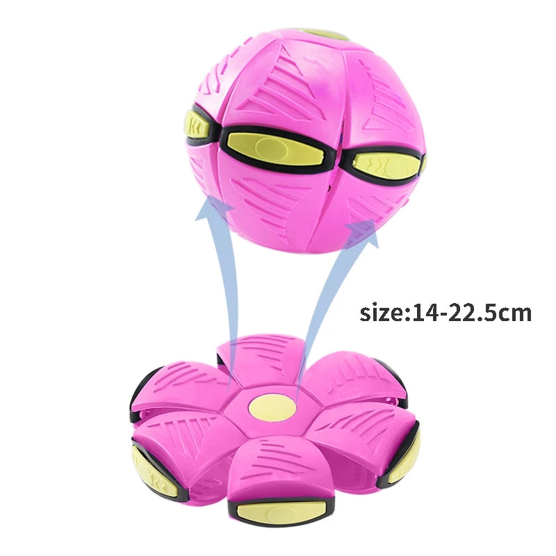 Futuristic Saucer Ball Toy – Interactive Flying Disc for Dogs