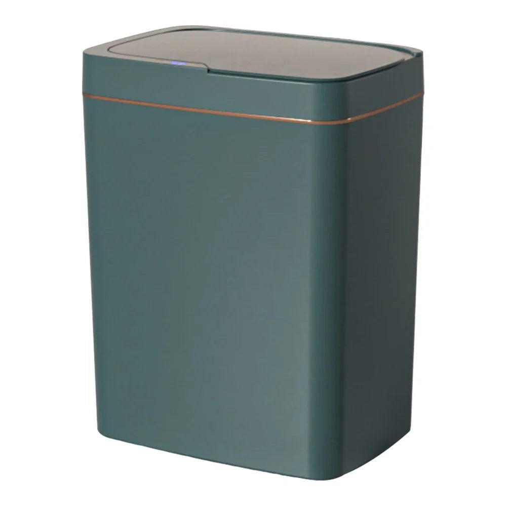 Smart Motion Sensor Trash Bin – 15/18L Touchless Waterproof Garbage Can for Kitchen & Bathroom