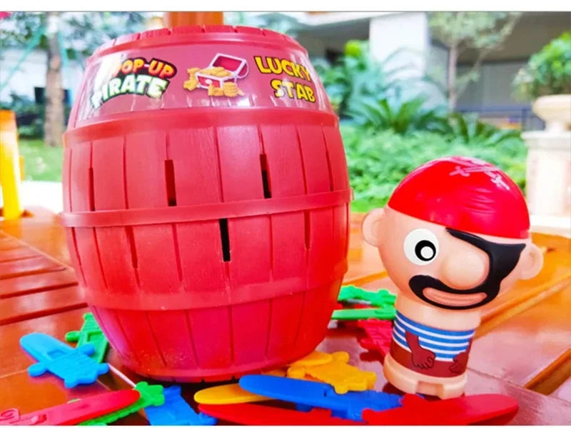 Jumping Pirate Adventure – Parent-Child Interactive Barrel Game