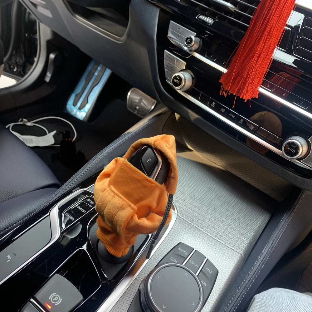 Universal Gear Shift Knob Sleeve – Stylish Car Interior Accessory for Manual & Automatic Vehicles