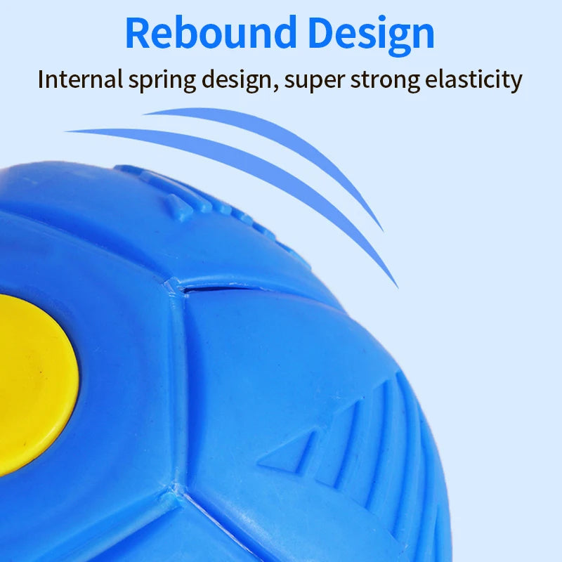 Futuristic Saucer Ball Toy – Interactive Flying Disc for Dogs