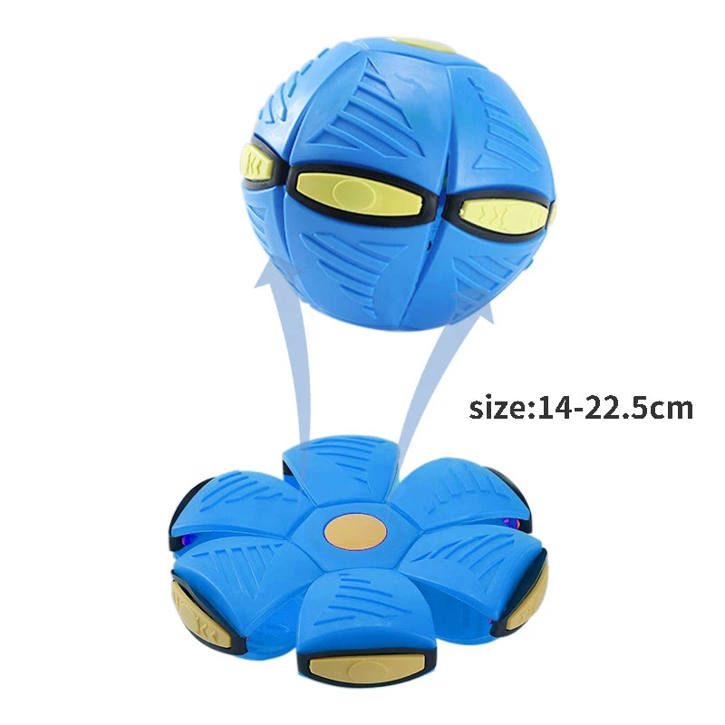 Futuristic Saucer Ball Toy – Interactive Flying Disc for Dogs