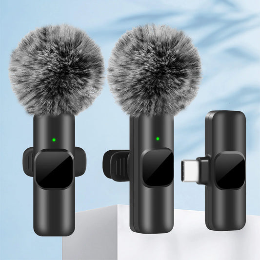 ClipMate Wireless Mini Lavalier Microphone – Audio & Video Recording Mic for Smartphones, Laptops, and Gaming